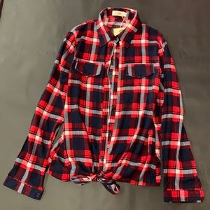 Women’s front tie top